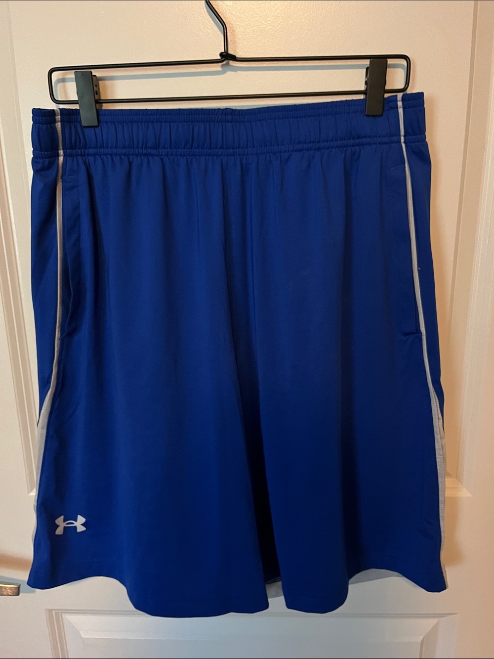 Under Armour Royal Blue & Grey Athletic Shorts